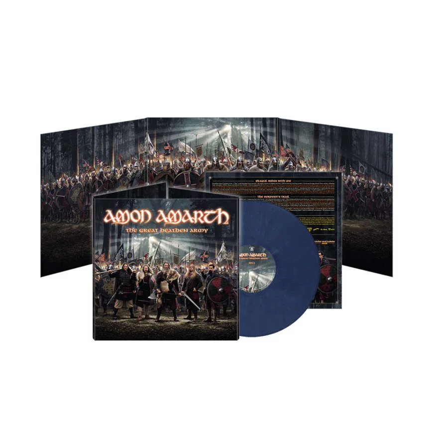 LP - The Great Heathen Army (Dark Blue Marbled)