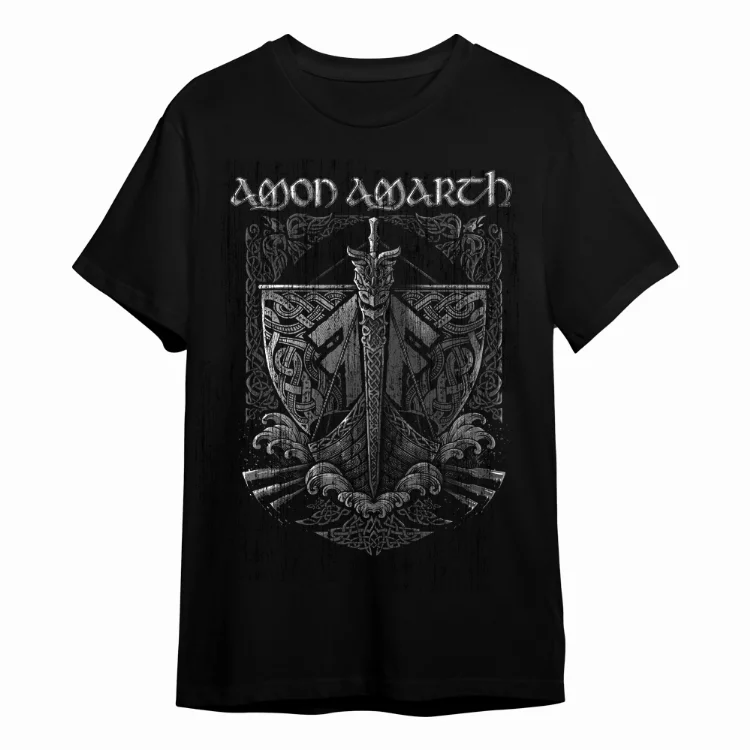 T-Shirt - Put Your Back Into The Oar (Grey Scale) 3