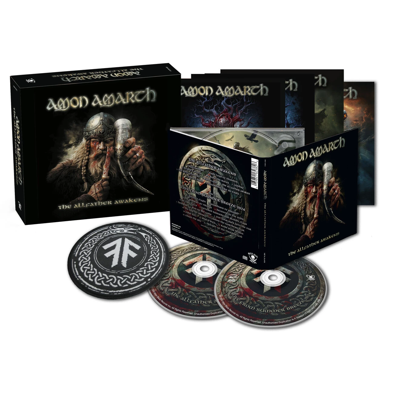 2CD  - The Allfather Awakens (Deluxe Set + Patch)