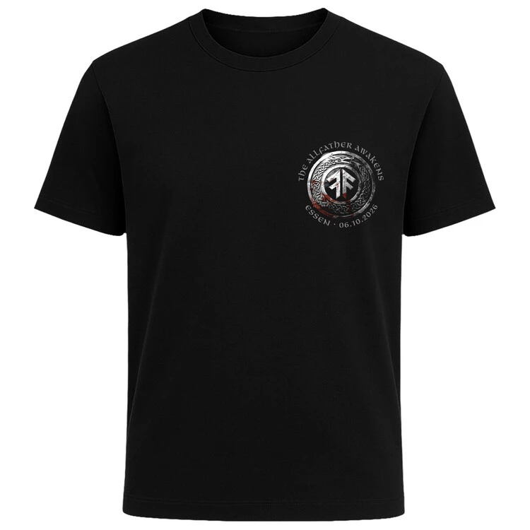 T-Shirt - The Allfather Awakwens Release Show Essen (Event Shirt) 2